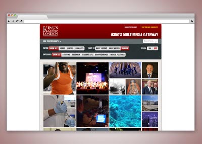 iKing's multimedia gateway